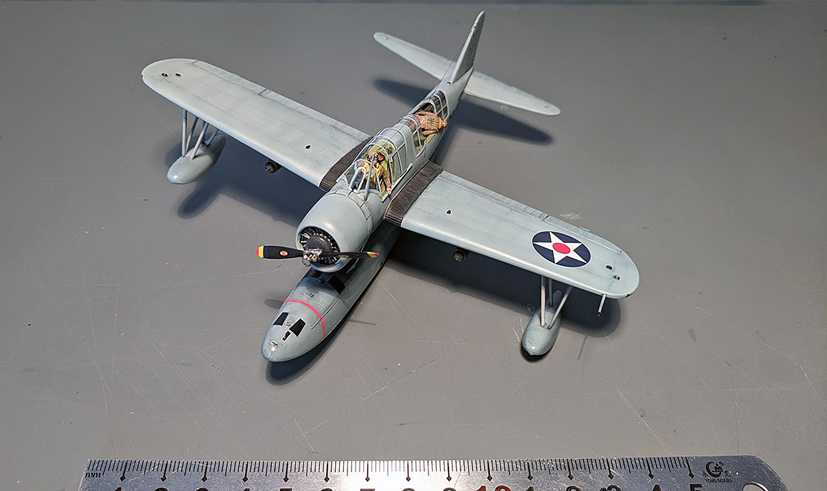 Airfix Vintage Classics Vought OS2U-1 Kingfisher US Navy on the Airfix Workbench blog