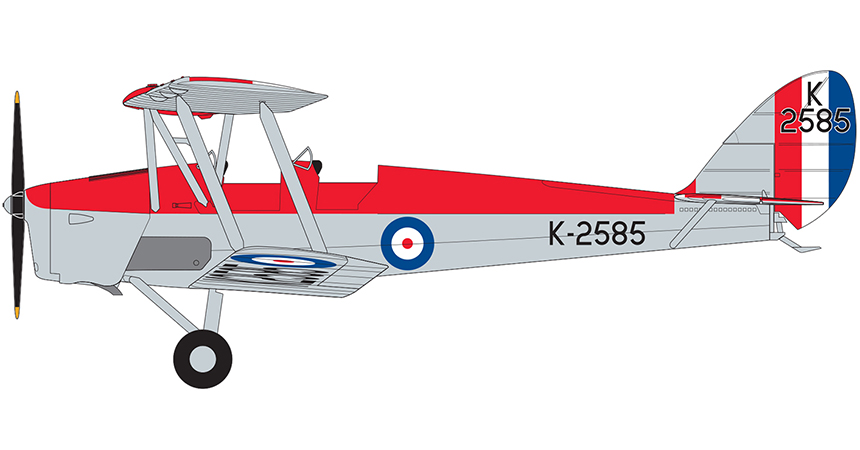 New Airfix Shuttleworth Collection De Havilland Tiger Moth A04104 on the Airfix Workbench blog