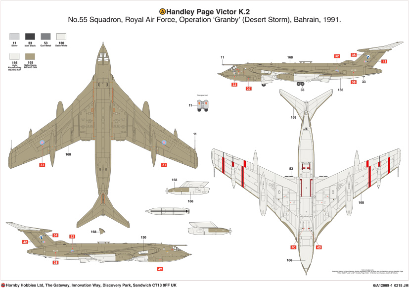 Handley Page Victor K2 Tanker 'Lusty Lindy' at Elvington A12009 on the Airfix Workbench blog
