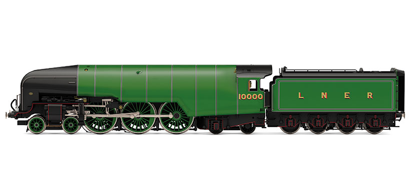 R3842 W1 Hush Hush Locomotive render | Hornby Model Railways