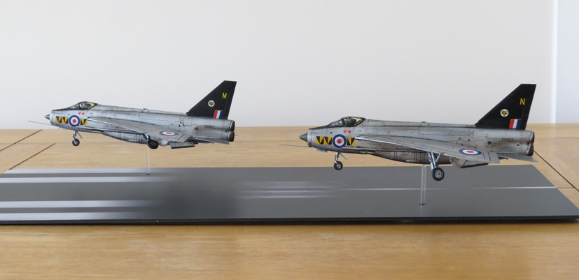 Spectacular RAF Tengah 74 Squadron Lightning scramble diorama build on the Airfix Workbench blog