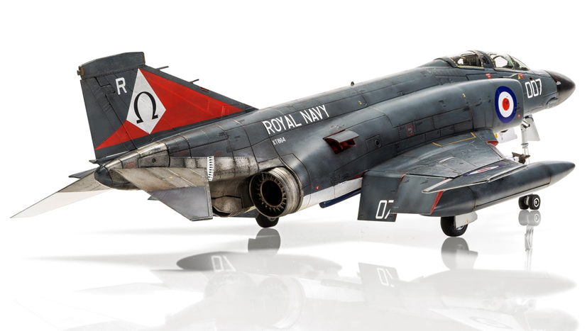Royal Navy McDonnell Douglas Phantom FG.1 XT864 A06016 on Airfix Workbench blog