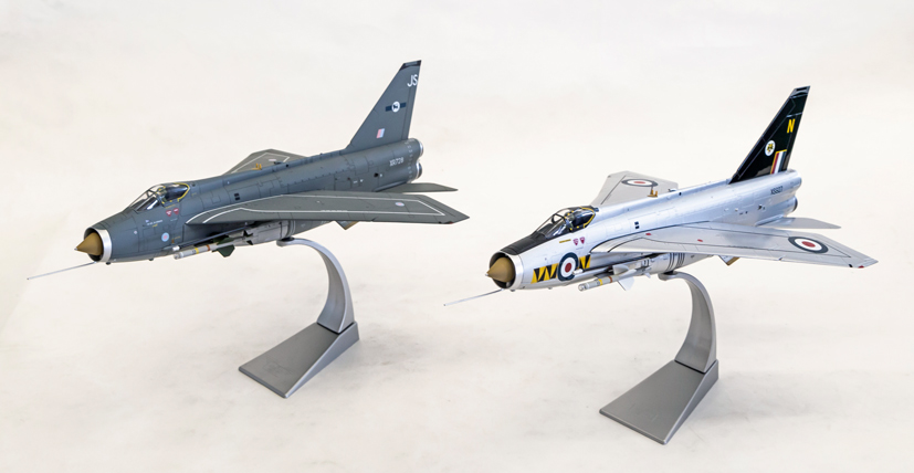 New Corgi English Electric Lightning F6 AA28402 the Tigers on Corgi Diecast Diaries Blog