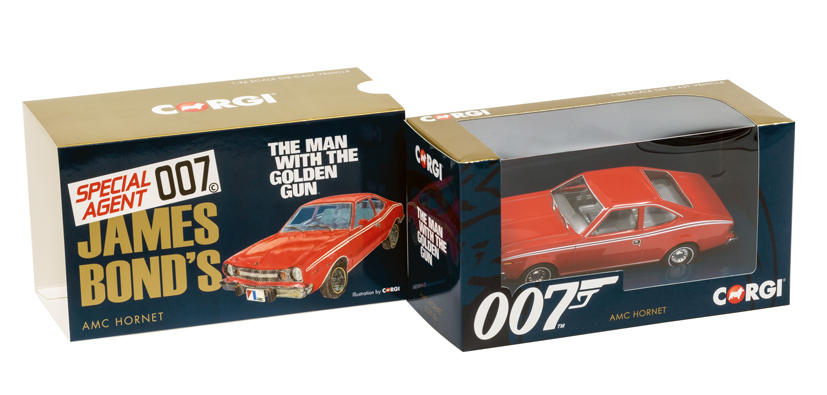 James Bond CC07103 AMC Hornet The man with the golden gun on Corgi Diecast Diaries Blog