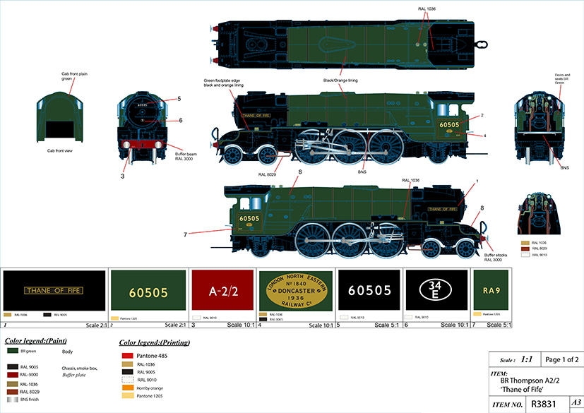 R3831 Thane of Fife | Hornby Model Railways