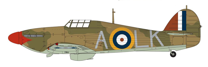 Airfix Battle of Britain 80th Anniversary Hawker Hurricane Mk1 A05127A model kit on the Airfix Workbench blog