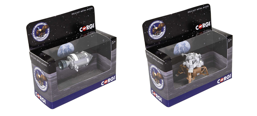 Corgi mark the 50th Anniversary of the Apollo 11 moon landing on Corgi Diecast Diaries Blog