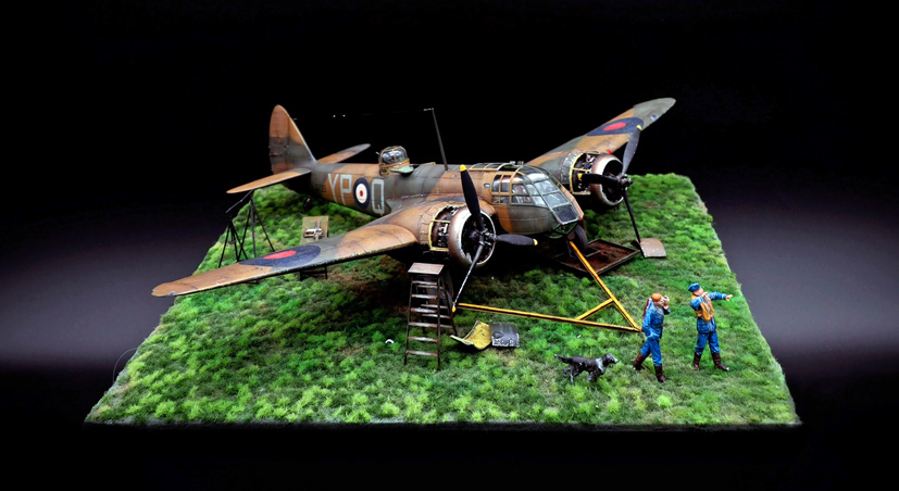 Airfix readers supplied Bristol Blenheim Mk.IF model build review on the Airfix Workbench blog