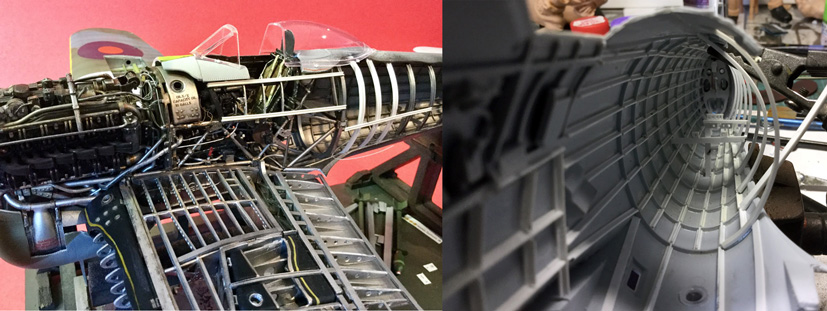 Airfix Hawker Typhoon Mk.IB build A19002