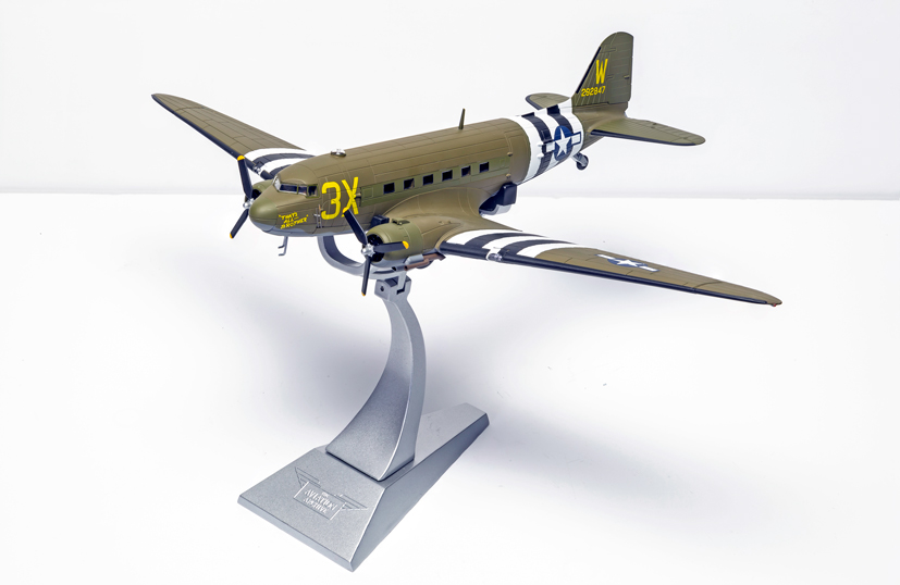 Corgi Aviation Archive D-Day 75th Anniversary Collection C-47A Skytrain That's All Brother AA38210 on Corgi die-cast diaries blog