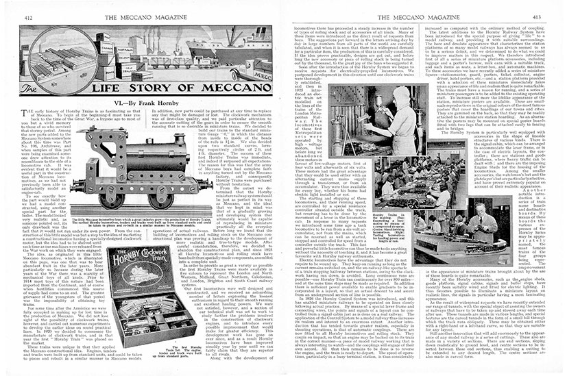 Life story of Meccano | Hornby Model Railways
