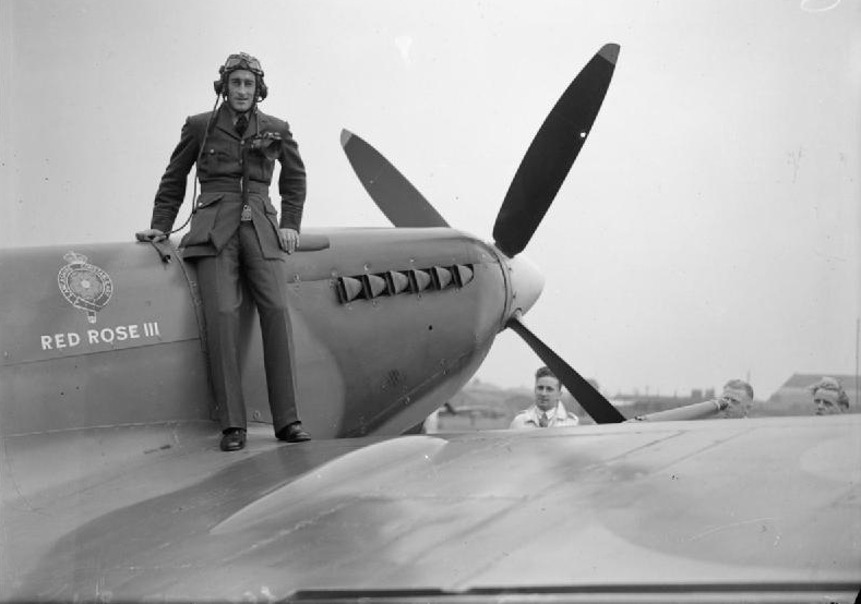 The Lytham St Annes Memorial Spitfire Vb W3644 on Airfix and Corgi Aerodrome