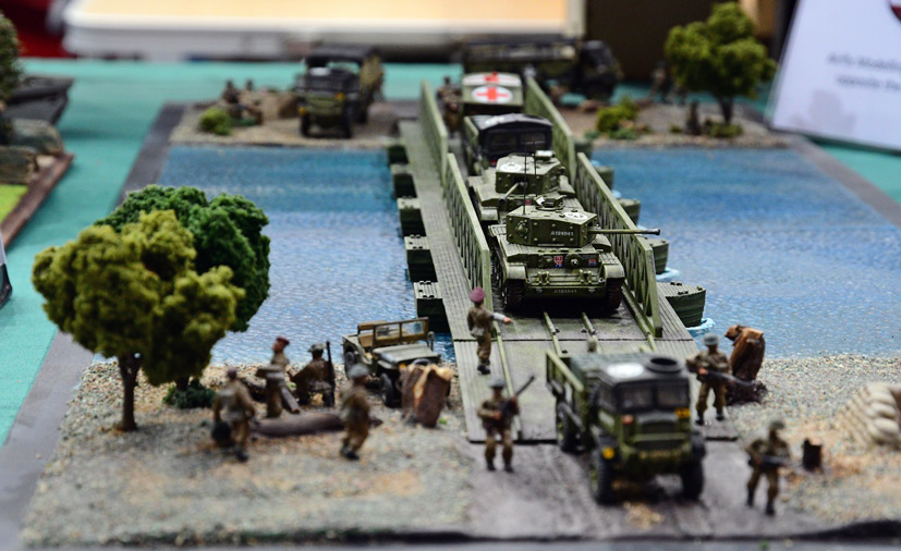 D-Day model displays at this years Telford Scale Modelworld show on the Airfix Workbench blog