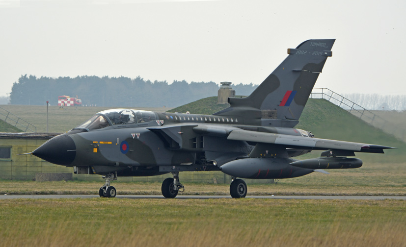 RAF Tornado GR.4 Diamond Nine Marham retirement review on the Airfix and Corgi Aerodrome blog