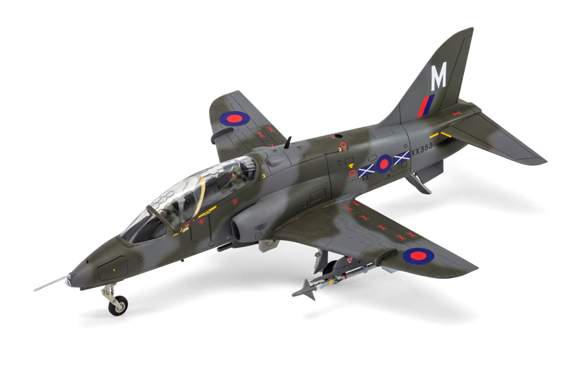 Airfix Royal Air Force Weapons Conversion Unit British Aerospace Hawk T.1A model kit on the Airfix Workbench blog