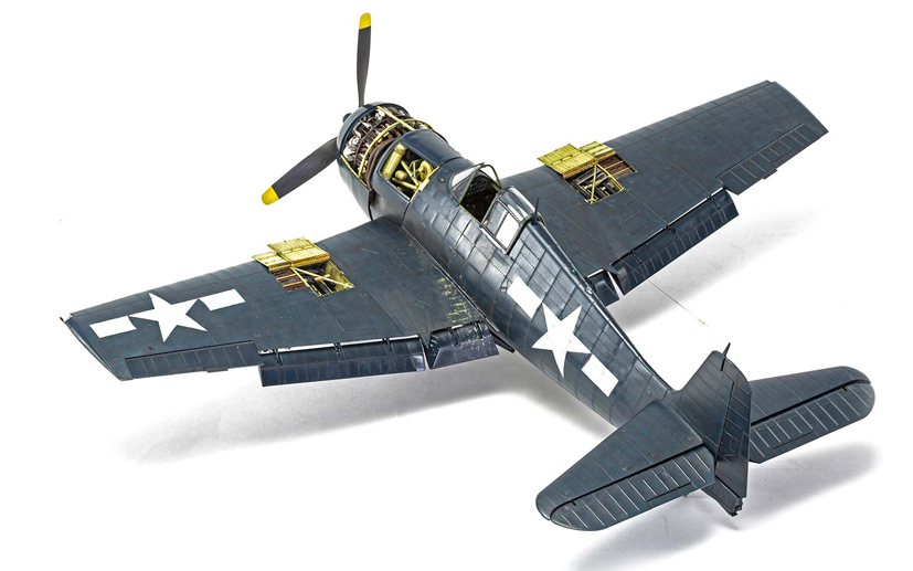 Airfix Scale Modelworld 2018 new large scale Grumman F6F-5 Hellcat announcement on the Airfix Workbench blog