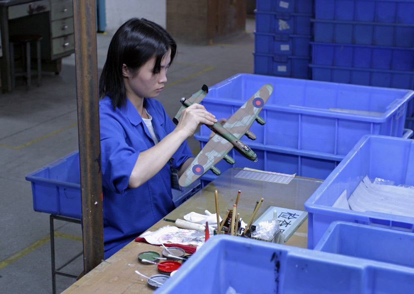 Exclusive Corgi Avro Lancaster Chinese factory production review on Corgi die-cast diaries blog