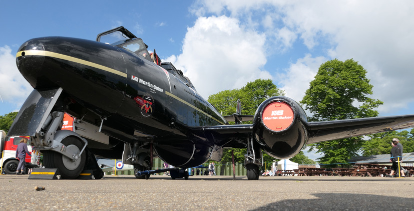 Martin Baker Gloster Meteor T7 WA638 on the Airfix and Corgi Aerodrome blog