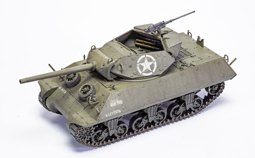 Latest Airfix large scale US M10 Wolverine Tank Destroyer A1360 on the Airfix Workbench blog