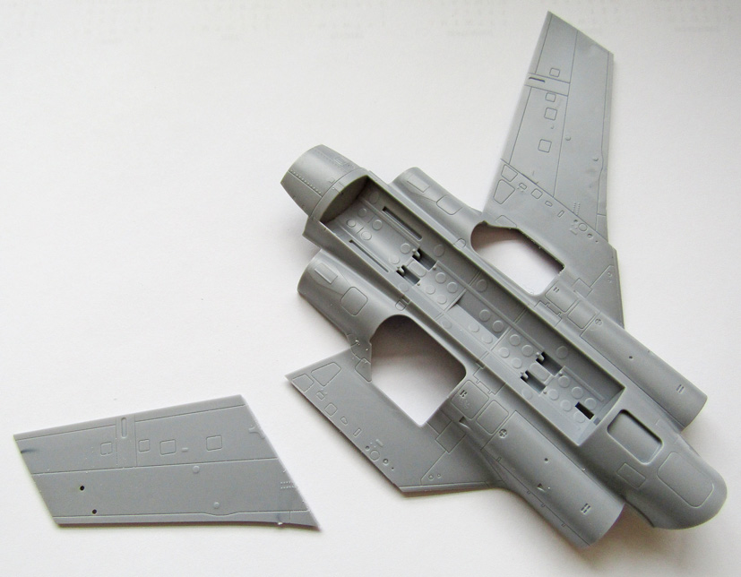 Airfix Blackburn Buccaneer A06021 Royal Navy wing folding update on the Airfix Workbench blog
