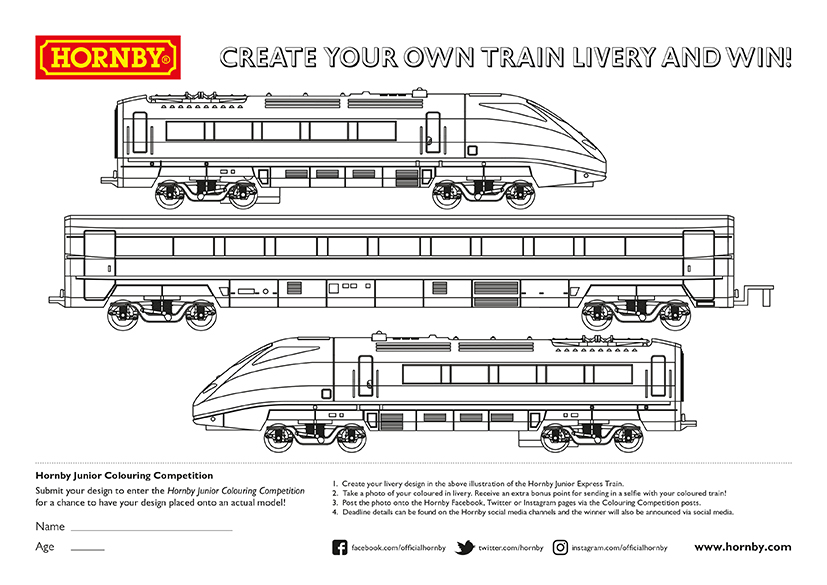 Hornby Kids Zone | Colouring Competition 