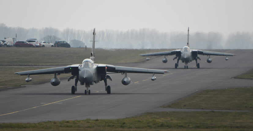 RAF Tornado GR.4 Diamond Nine Marham retirement review on the Airfix and Corgi Aerodrome blog