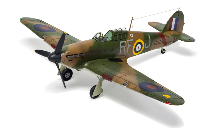 Airfix Battle of Britain 80th Anniversary Hawker Hurricane Mk1 A05127A model kit on the Airfix Workbench blog