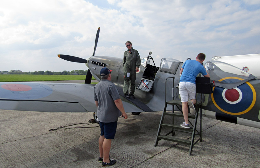 Biggin Hill Heritage Hangar Spitfire review on Airfix Workbench blog