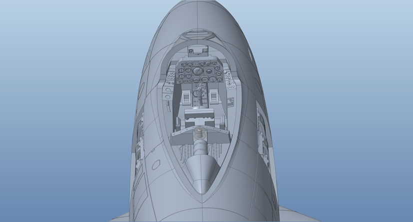 Development of the new Airfix Canadair Sabre Mk4 model kit A08109 on the Airfix Workbench blog