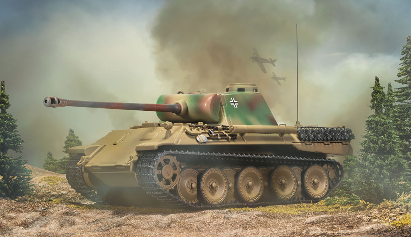 New Corgi Military Legends German Defence of the Reich Panther Tank CC60215 on Corgi die-cast diaries blog