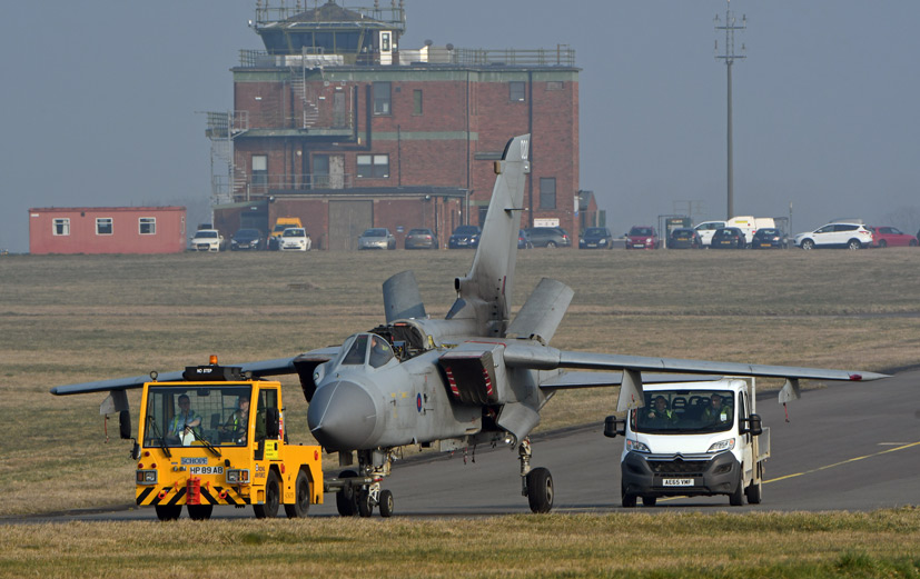 RAF Tornado GR.4 Diamond Nine Marham retirement review on the Airfix and Corgi Aerodrome blog