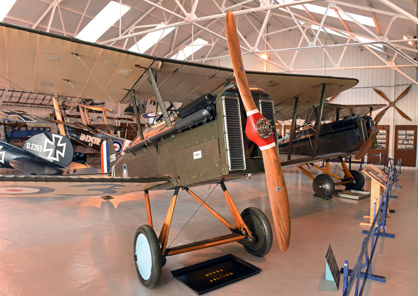 New SE5a Hank Burden RAF No56 Squadron at Old Warden on Airfix and Corgi Aerodrome