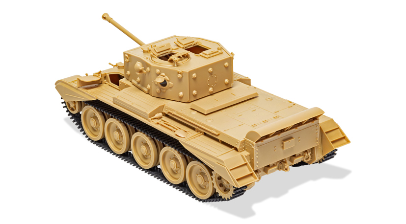 See the new Airfix Cromwell Cruiser Tank model kit for the first time on the Airfix Workbench blog