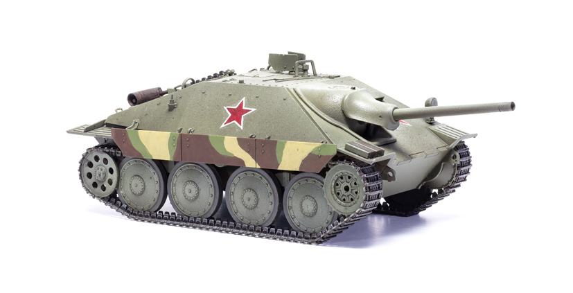 Airfix Jagdpanzer 38t Hetzer tank hunter model kit A1353 on the Airfix Workbench blog