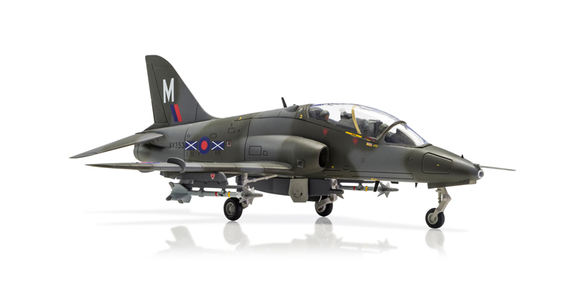 Airfix Royal Air Force Weapons Conversion Unit British Aerospace Hawk T.1A model kit on the Airfix Workbench blog