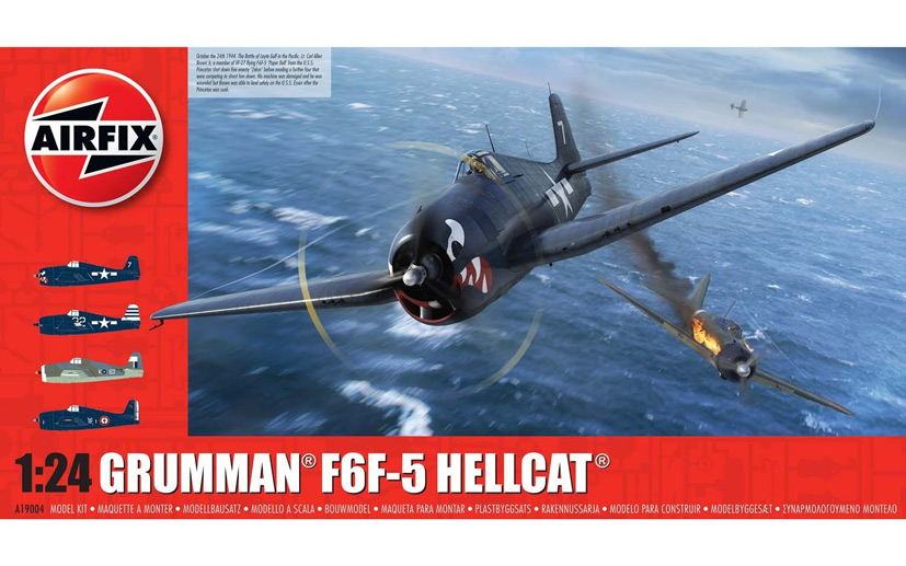 Airfix special Grumman F6F-5 Hellcat kit build modifications A19004 on the Airfix Workbench blog