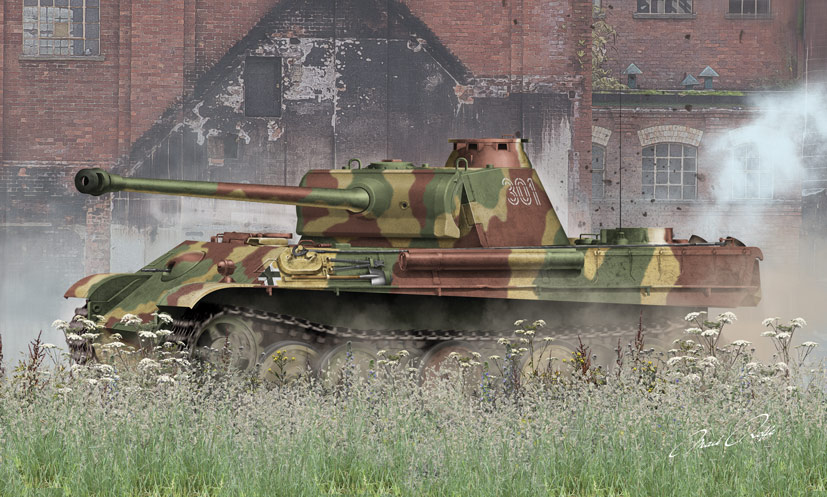 New Airfix Panther Tank Ausf G WWII military vehicle kit review on the Airfix Workbench blog