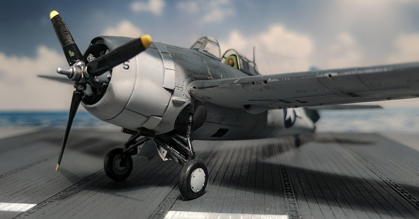 Airfix Grumman F4F Wildcat build review A02070 on the Airfix Workbench blog