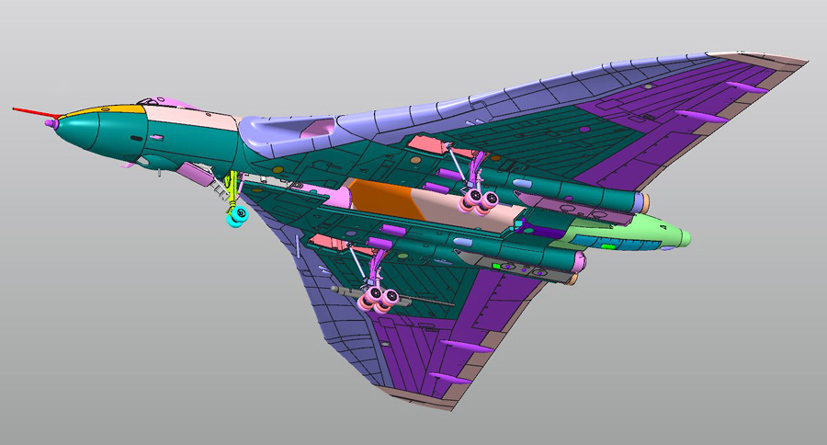 New Corgi Aviation Archive Avro Vulcan B2 AA27204 diecast model on Corgi die-cast diaries blog