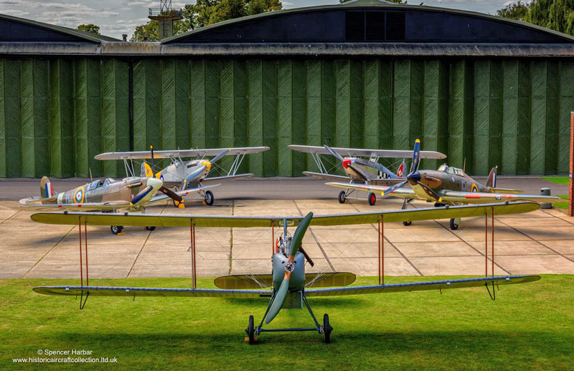 Preview of the Historic Aircraft Collection's Duxford Vintage Aviation Evening on the Airfix and Corgi Aerodrome blog