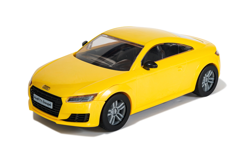 Is it a model kit or the real thing ... no, it's the new Airfix Quickbuild Audi TT Coupe Airfix Quickbuild Audi TT Coupe snap together model kit on the Airfix Workbench blog