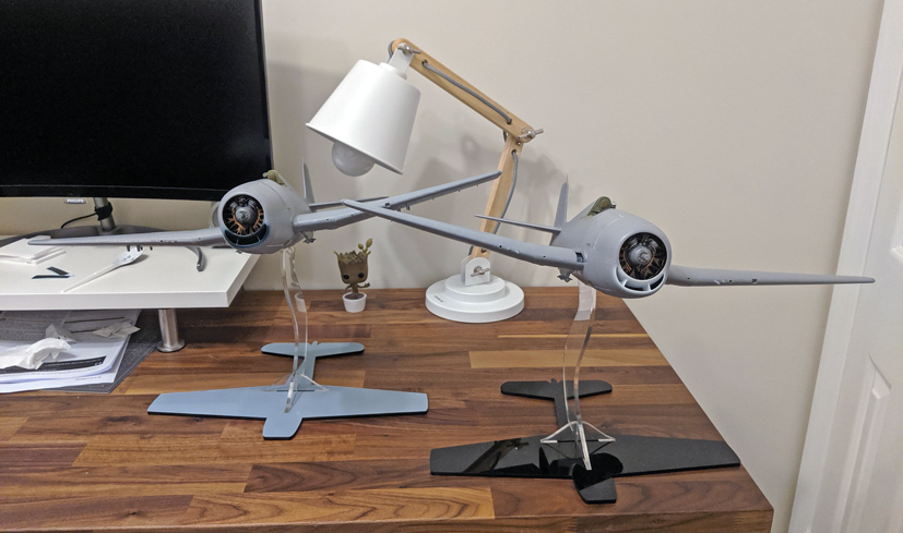 Airfix special Grumman F6F-5 Hellcat kit build modifications A19004 on the Airfix Workbench blog