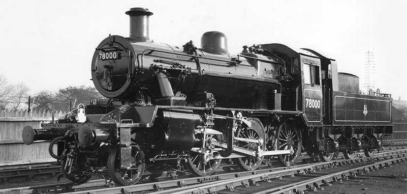 PHOTOBritish Railways Steam Locomotive Class BR Std 2MT 2-6-2T 84002 ...