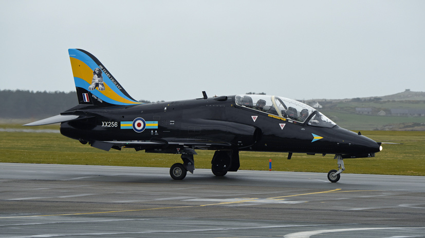 A visit to RAF Valley and a review of the RAF's pilot training eyrie and the Hawk T2 on Airfix and Corgi Aerodrome