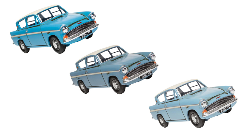 Corgi Harry Potter flying Ford Anglia collectable model CC99725