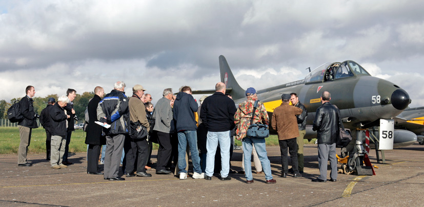 Exclusive Hawker Hunter Aviation open day 2005 review on Airfix and Corgi Aerodrome