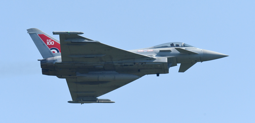 Shuttleworth Season Premier Airshow review RAF 100 Typhoon on Airfix and Corgi Aerodrome