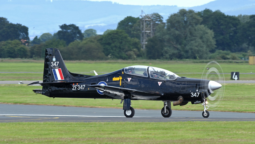 RAF Linton on Ouse Tucano T1 retirement base visit on the Airfix and Corgi Aerodrome blog