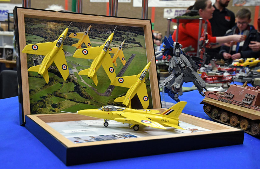 Airfix Halifax Model Show review Keighley Yellowjacks Gnats on the Airfix Workbench blog
