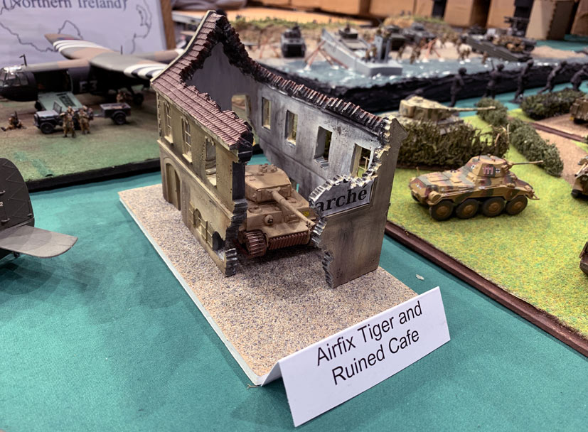 D-Day model displays at this years Telford Scale Modelworld show on the Airfix Workbench blog